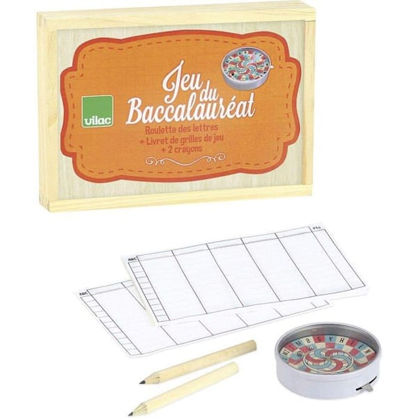 Vilac-Le p'tit bac, 6064, Multicolor 5540 Orange