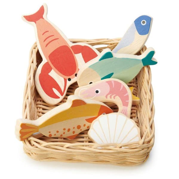 Tender Leaf Toys - Skaldyrskurv - DAM beige