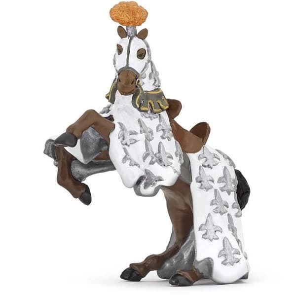 Prins Philippes hästfigur - PAPO - MEDELTIDA VÄRLDEN - För barn - Vit