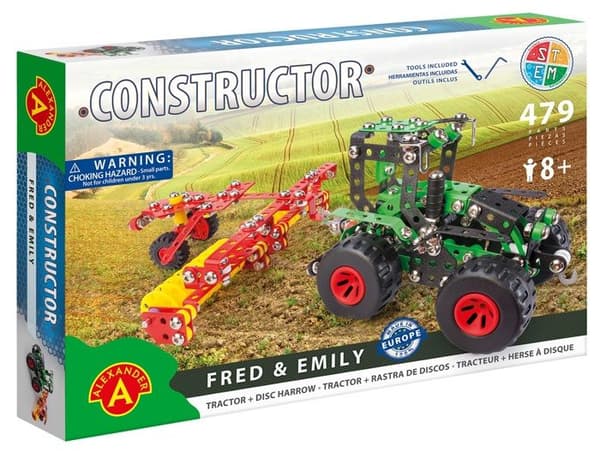 Alexander Toys - Konstruktør Fred og Emily Grön