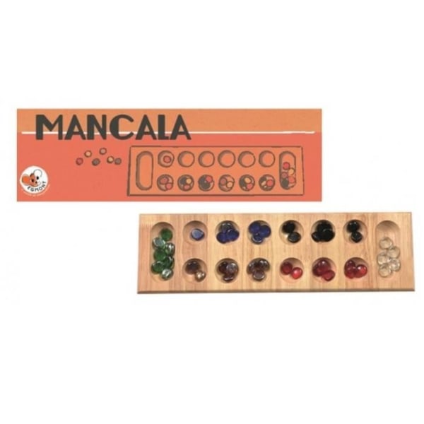 Mancala Game - EGMONT TOYS - Mancala Model - För barn - Beige Färg