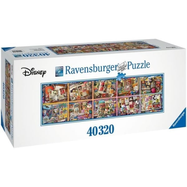 Ravensburger - 40 000 pusselbitar - Musse genom åren / Disney
