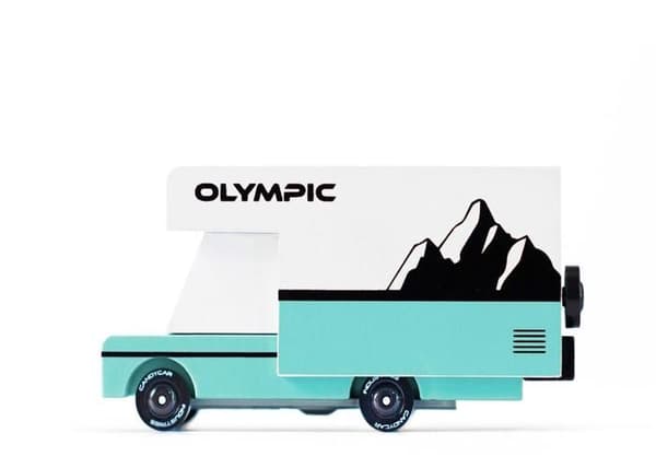 Candylab Toys - Olympisk Camper Bil - DAM Blå