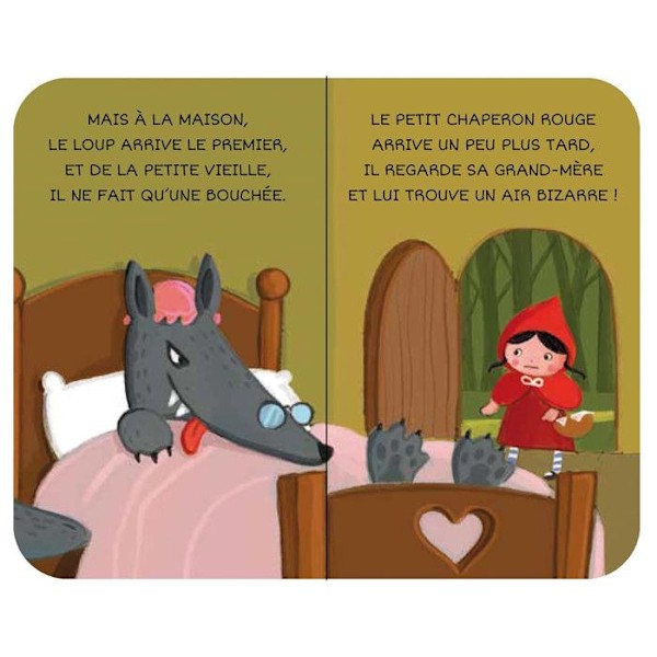 8 kirjan paketti Ma petite bibliothèque Les contes Flerfärgad