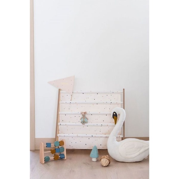 3 Sprouts - Terrazzo kerma lasten kirjasto - ELEMENTS FOR KIDS Beige