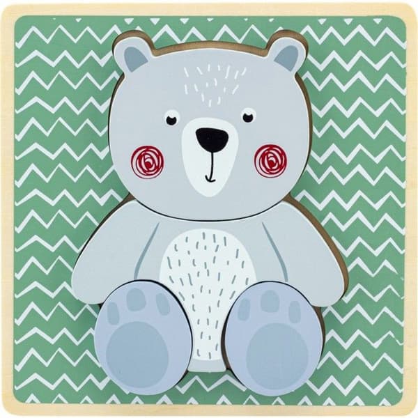 Ulysse - Mini-puslespil Skov Beige