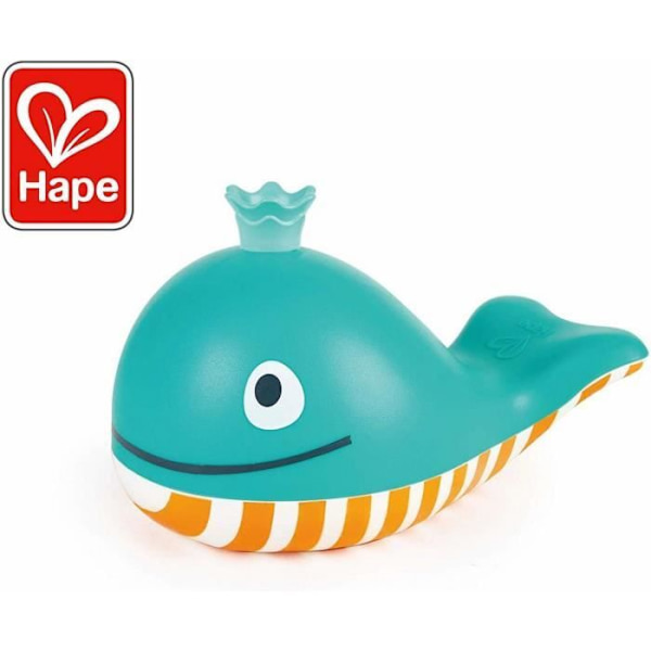 HAPE bubbelvalsutvecklingsspel - För barn över 18 månader - Orange och grönt Orange