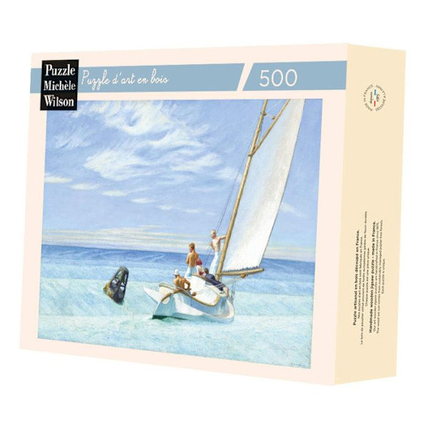 500 bitars träpussel Hopper LA HOULE - Målningar och målningar - MICHELE WILSON Flerfärgad