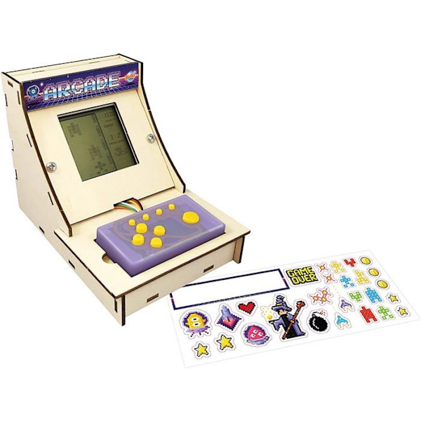 Borne Arcade BUKI - Klassiset arcade-pelit - Sekä - Keltainen Gul