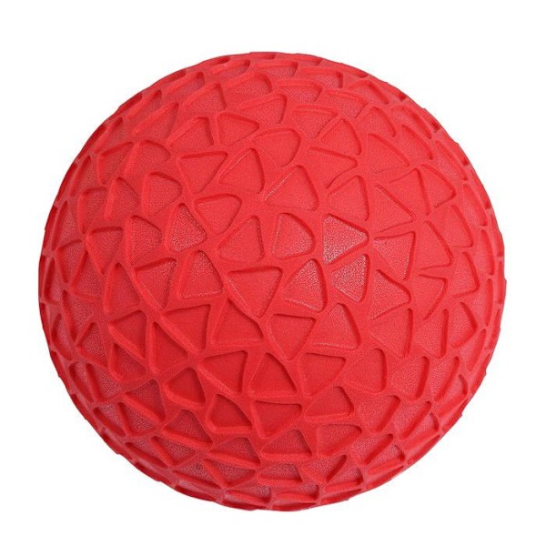 Ballonger - TickiT - Lätt grepp - 4 stycken - Klara färger - Yta av bikakeffekt Röd