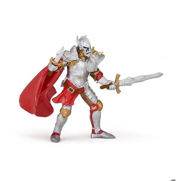 Figuriini Rautamaskilla oleva ritari