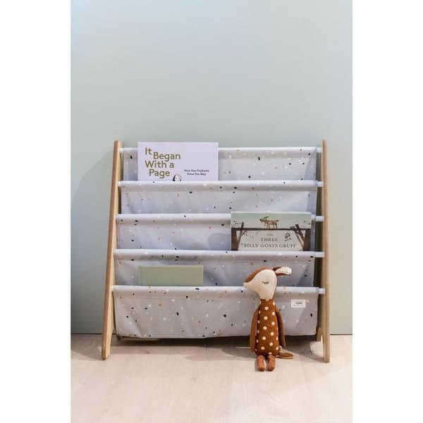 3 Sprouts - Børnebibliotek Terrazzo lys grå - ELEMENTER TIL BØRN Grå