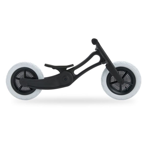 Wishbone Design Studio - Draisienne Wishbone Kierrätetty Versio musta 3 in 1 Svart