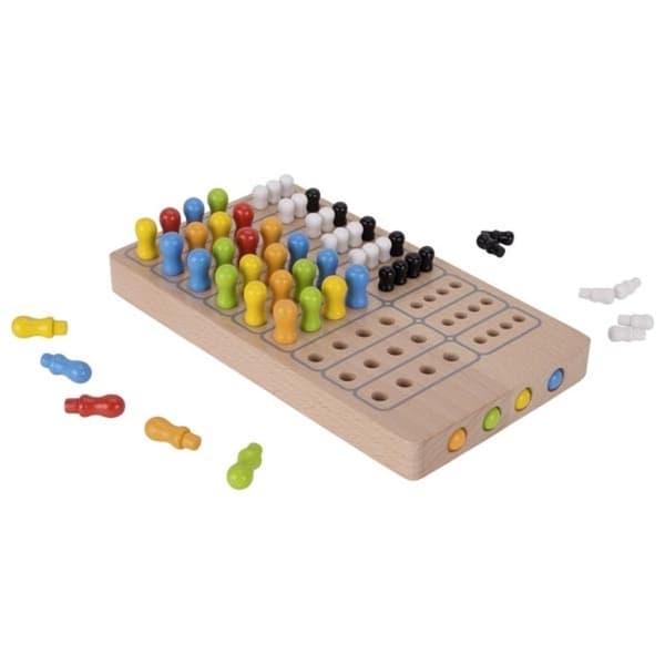 Tankespil Master Logic Goki - Træ - Brun - 2 spillere eller flere - Fra 6 år Brun
