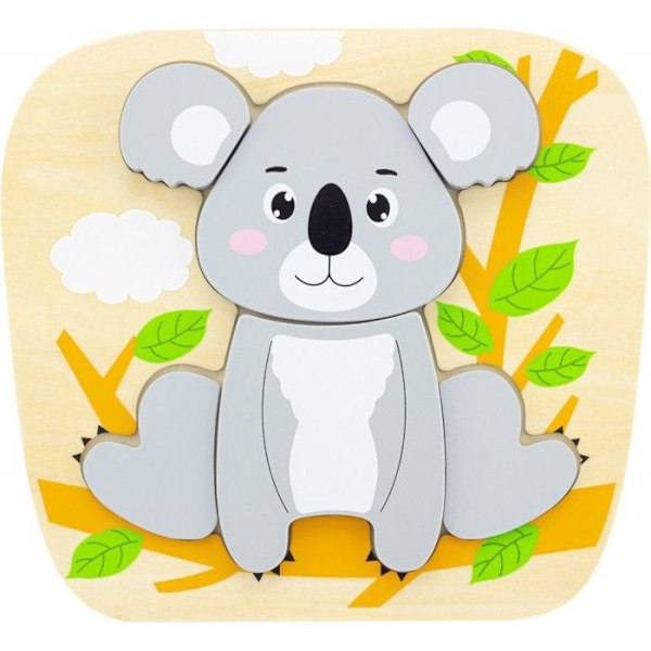 Ulysses - Koala Pussel Grå