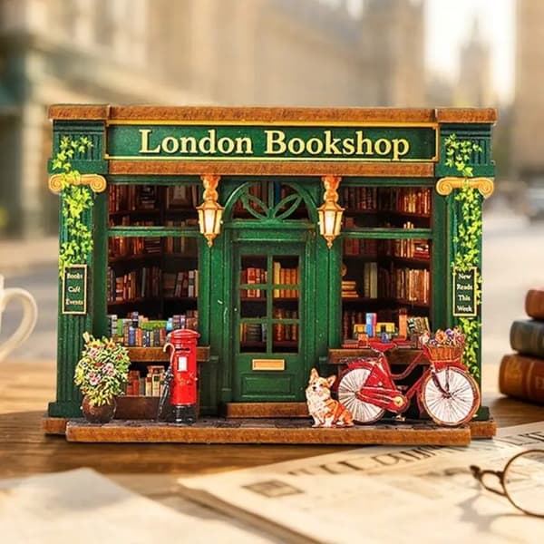 Cartartem - Mini Bokhörna Londonbokhandel - CENGO Grön