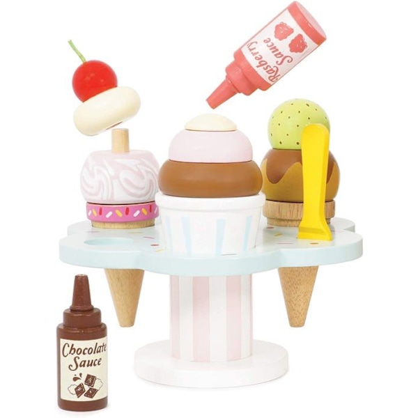 Toy - Le Toy Van - TV310 - Carlo's Ice Cream - Barn - 3 år - Blå - Tjej - Flerfärgad Flerfärgad