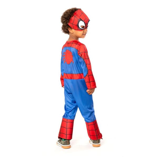 Klassisk Spidey-dräkt barn Spidey och hans fantastiska vänner Blå 2-3 år