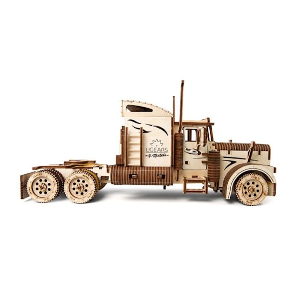 Träbil att bygga UGEARS VM-03 - Miniatyrmodell - Ekologisk - Brun - 541 stycken Beige