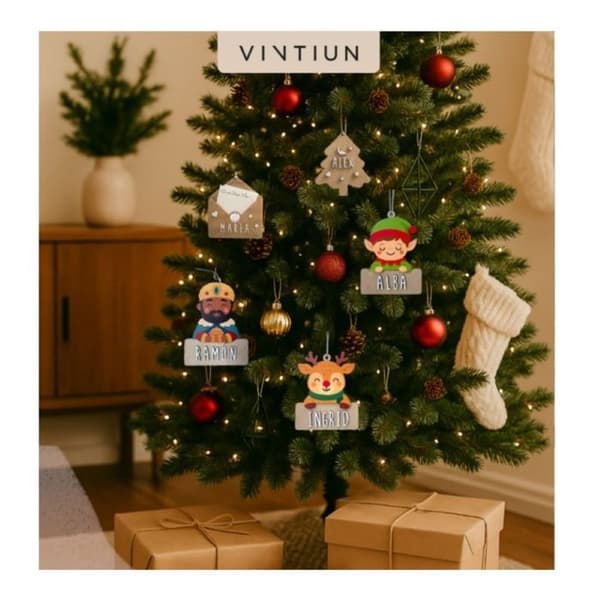 Vintiun - Anpassningsbar träjulnisse Grön
