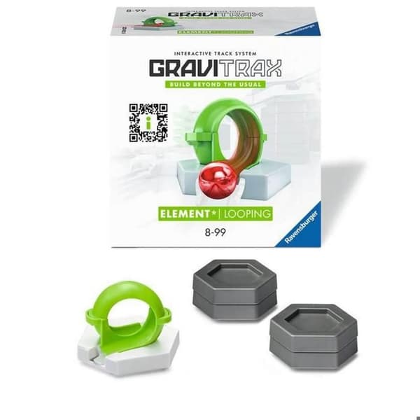 Circuit med kugler GRAVITRAX: Looping element Flerfärgad