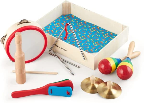 MELISSA & DOUG Orkester I Kasse olika färger