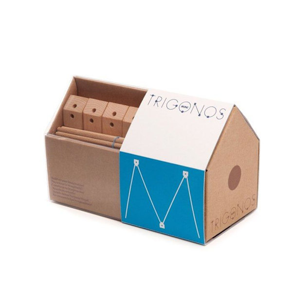 Trigonos - Mini Trigonos - keskikoko Blå