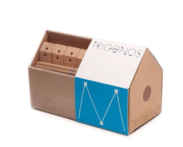 Trigonos - Mini Trigonos - medium Blå