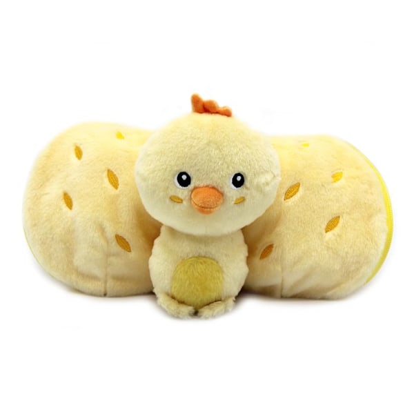 Pehmoeläin - Les Déglingos - Flipetz Poussin Ananas - 2 in 1 - Pestävä - 14x10x24 cm Gul