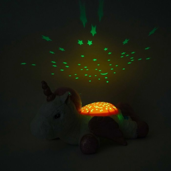 Twilight Buddies Unicorn Night Light - MOLN B - Rosa - Projekterar en stjärnhimmel - Från födseln rosa och vitt