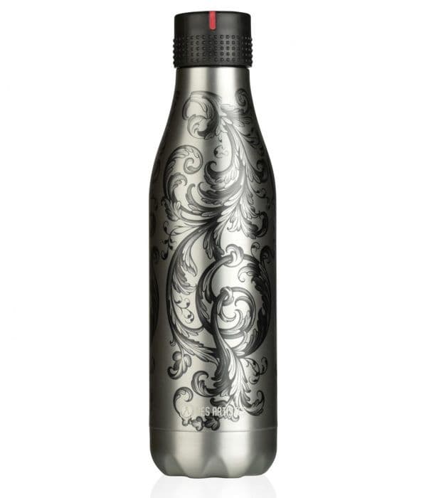 Isoleret flaske LEOPOLD - DE KUNSTNERE - Time Up Tattoo mat - 500 ml - Grå og sort Grå og sort