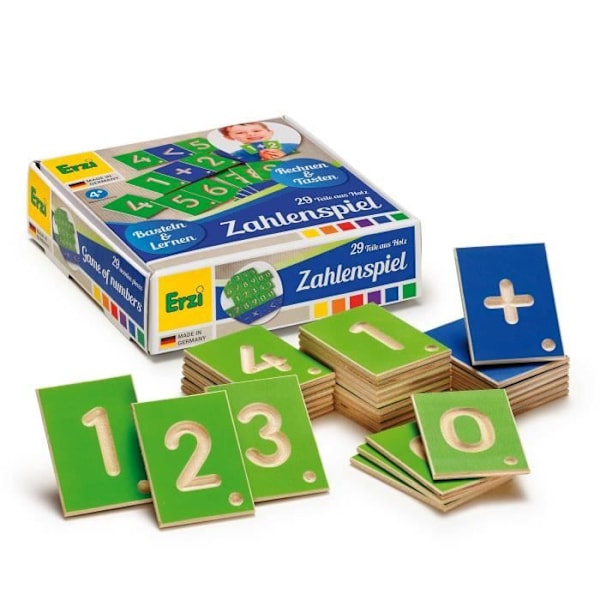 Pedagogiskt nummerspel - ERZI - 42032