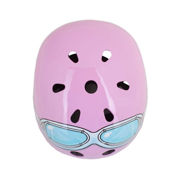 KIDIMOTO Skyddshjälm ROSA GOGGLE