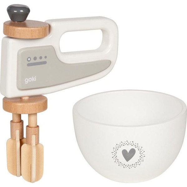 Goki - Vispar med mixerskål - GOLLNEST & KIESEL Vit