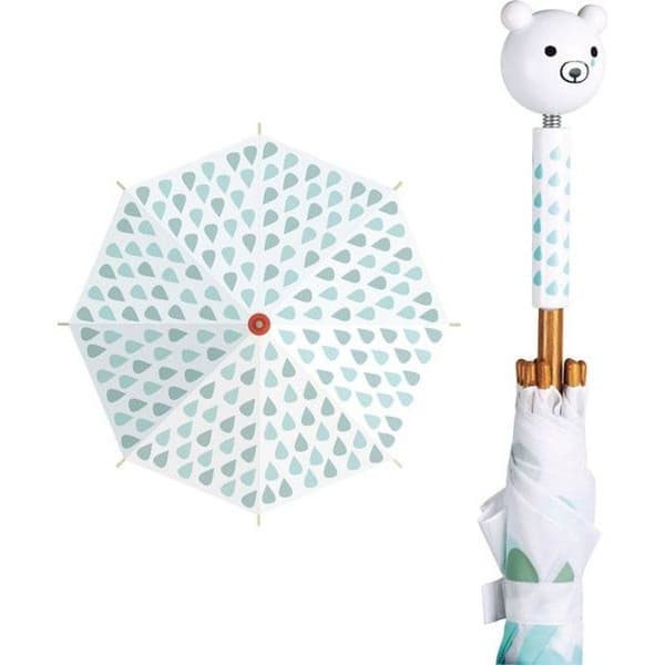 Vilac - Paraply Sora Bear Vit
