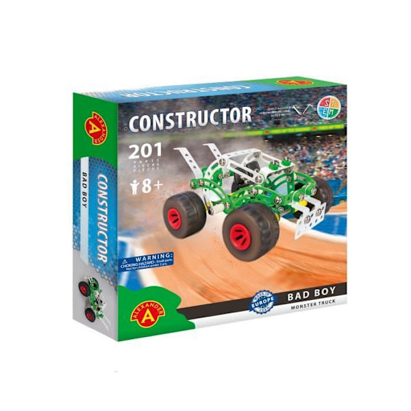 Alexander Toys - Constructor Bad Boy - Monster Truck Grön
