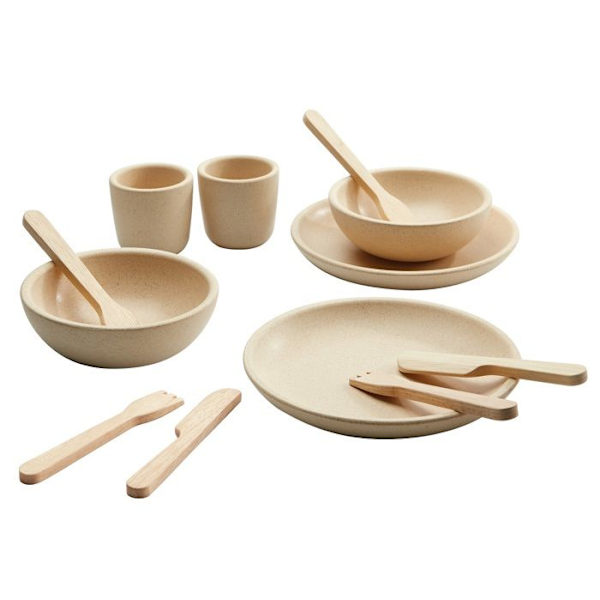 Plan Toys - Middagsset - TROUSSELIER beige