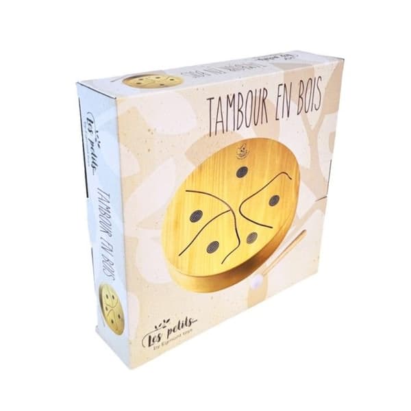 Egmont Toys - Trætromme Beige