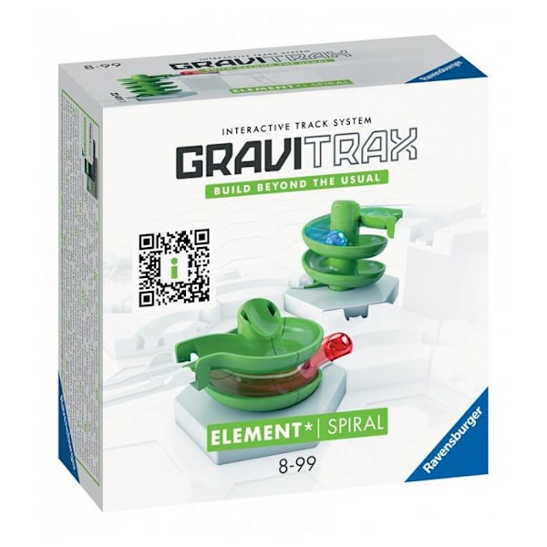 RAVENSBURGER - GRAVITRAX - SPIRAL ELEMENT - BALL CIRCUIT för barn från 8 år och uppåt Flerfärgad