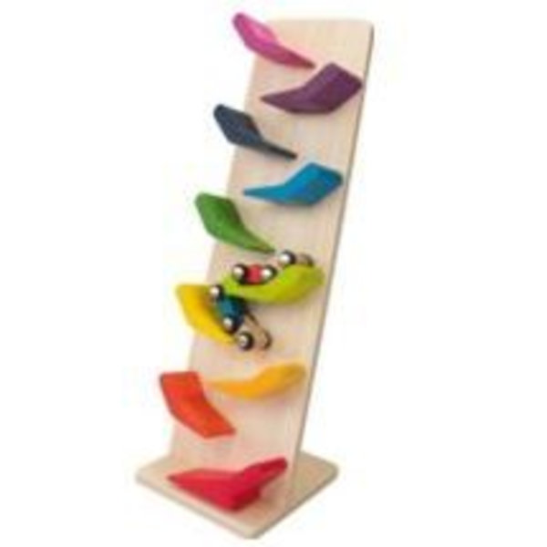 Spel för barn - ULYSSE COULEURS D'ENFANCE - Ulysse Zigzag-bana - Caterpillar med 12 hjul - Vattenfärger