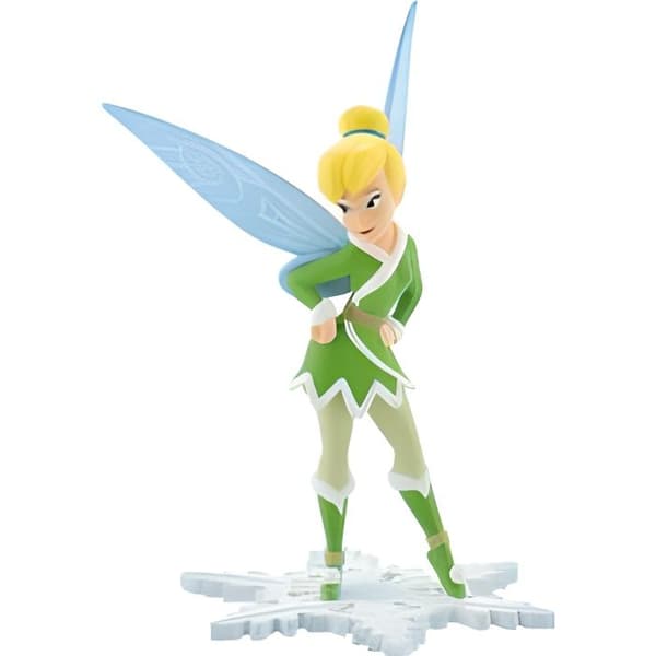Tinkerbellfigur - BULLY - Disney - 10 cm - Grön - För barn i åldern 3 år Grön