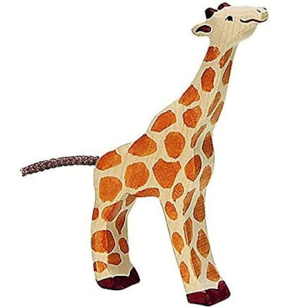 Figuriini - HOLZTIGER - Pieni syövä giraffi