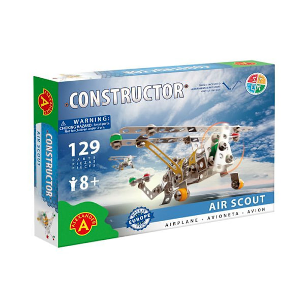 Alexander Toys - Constructor Air Scout - Flygplan Grå