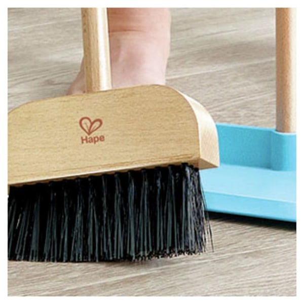 Hape Toys - Tukiteline moppia varten ja siivoussetti - HAPE Blå