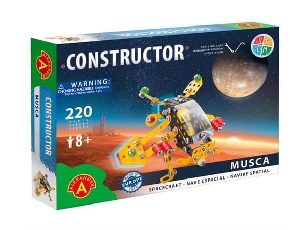 Alexander Toys - Constructor Musca - Rumskib Grå
