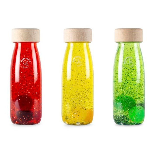 Petit Boum - 3 sensoriska flaskor Twilight - COOL KIDS PROJECT Orange