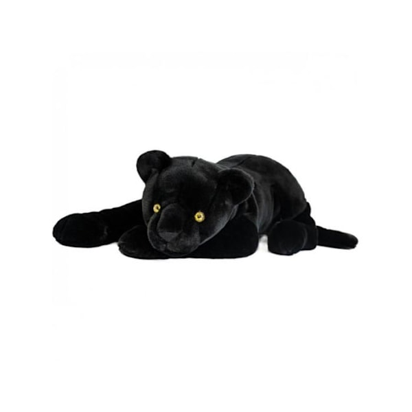 Svart panter mjukis 60 cm Svart