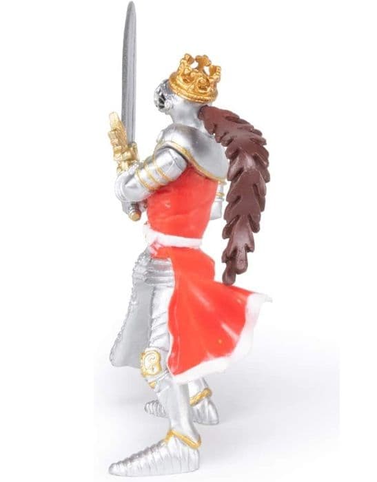 Figurine Kung med drake och svärd