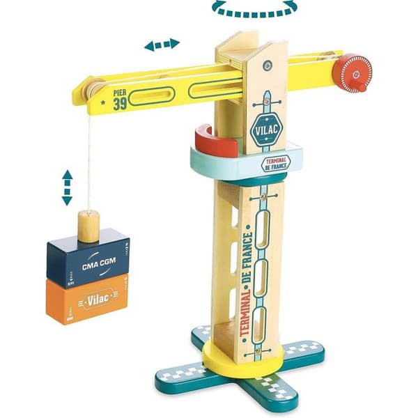 Villacityn Docker-kouru Flerfärgad