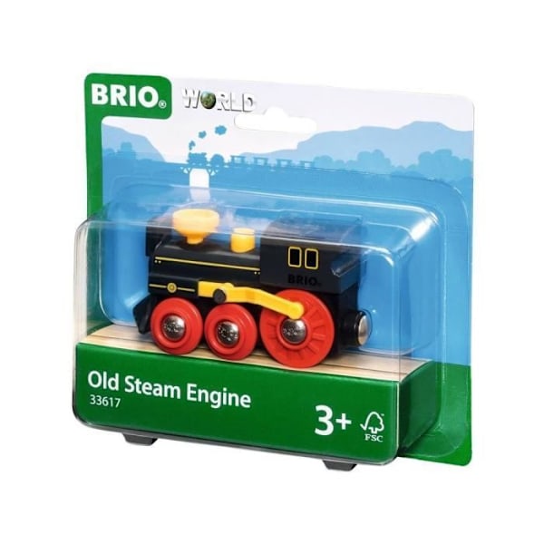 BRIO World Suuri Höyryveturi - Ravensburger - Sekä tytöille että pojille 3-vuotiaista alkaen Grön